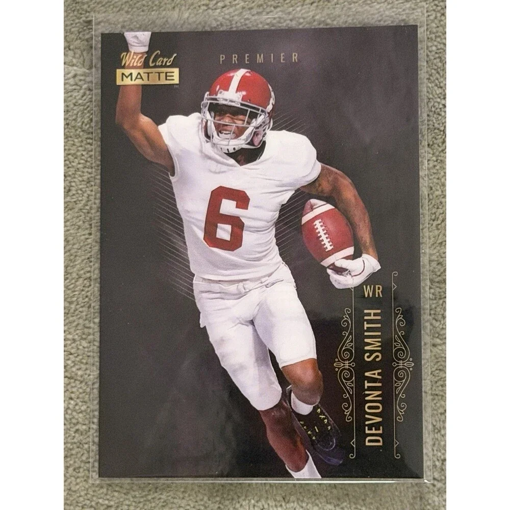 2021 Wild Card MATTE - Devonta Smith #MBC-7 Black /349 (RC)